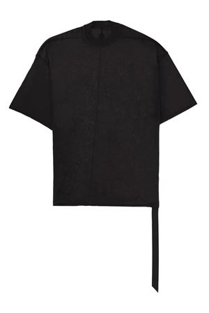 T-shirt in cotone nero RICK OWENS DRKSHDW | DU01F4259BH09